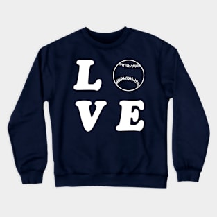 L BASEBALL VE W Crewneck Sweatshirt